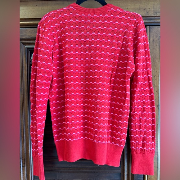 Happy Sheep NWT V neck sweater Pink with size Medium EURO price $495 - Picture 3 of 6